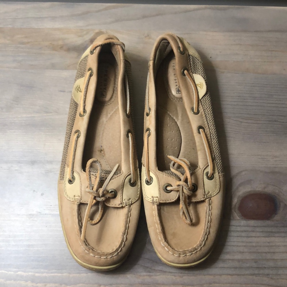 Sperry Top Slider Tan